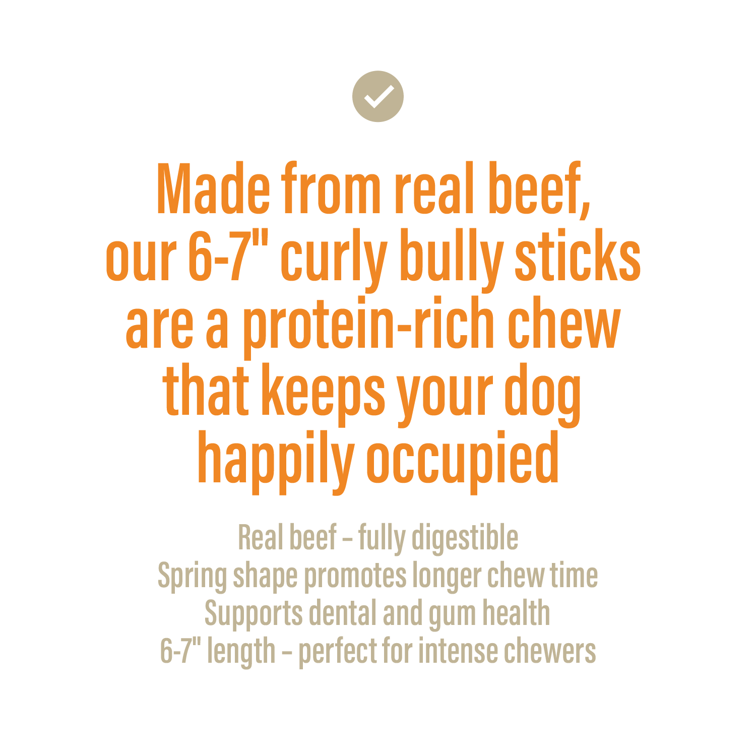 Bully Spring Chews for Dogs – 6-7" (6 Count)-2