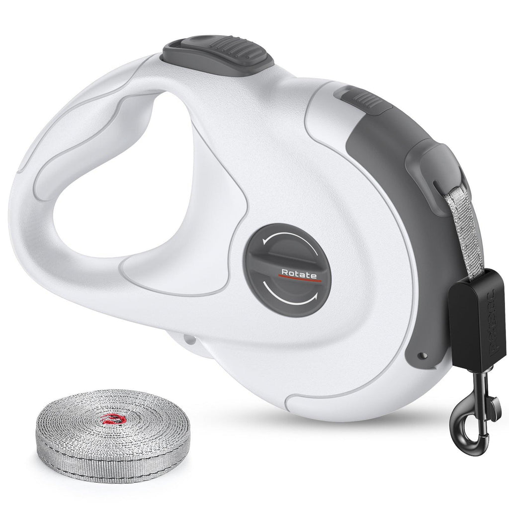 Reflective Retractable Dog Leash With Tractor Design-0