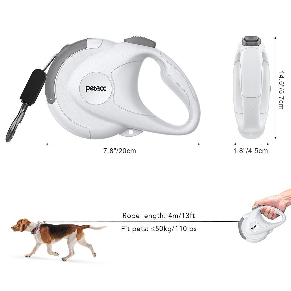 Reflective Retractable Dog Leash With Tractor Design-4